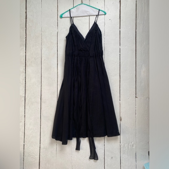 JIL SANDER original crisp cotton organdy sundress from the 90s. - Picture 2 of 7